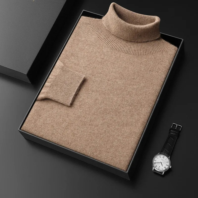 Theodore™ | Men's Cashmere Turtleneck Sweater