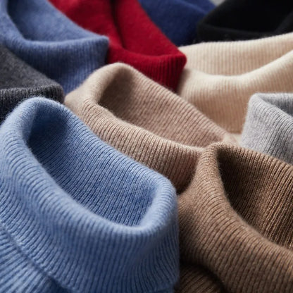 Theodore™ | Men's Cashmere Turtleneck Sweater