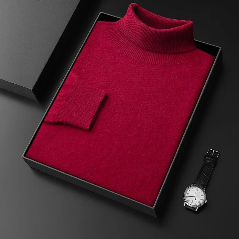 Theodore™ | Men's Cashmere Turtleneck Sweater
