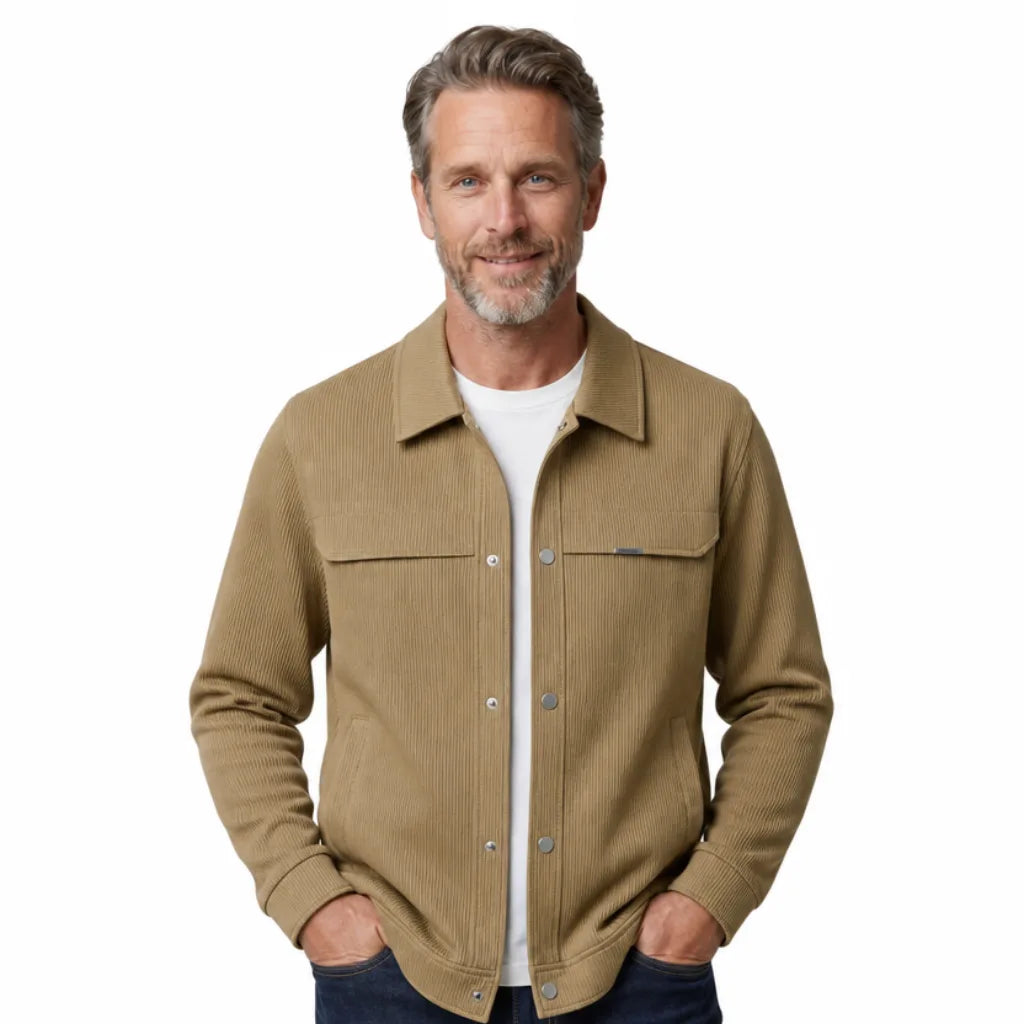 Graham™ | Men's Striped Zip Jacket