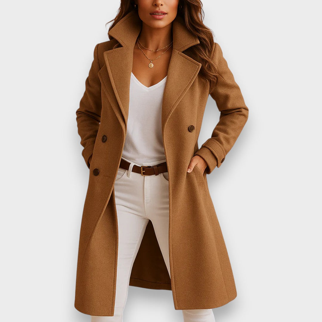 Adelina™ | Double-Breasted Coat