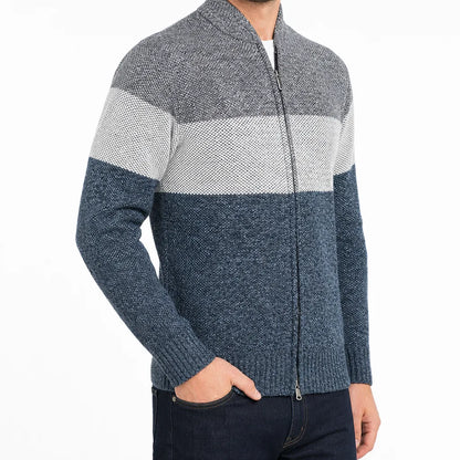 Weston™ | Men's Colourblock Knit Jacket