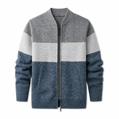 Weston™ | Men's Colourblock Knit Jacket