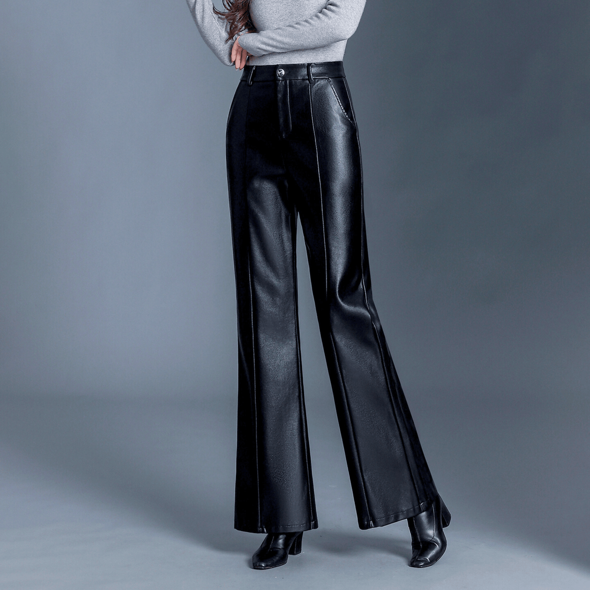 The Milena Leather Pant