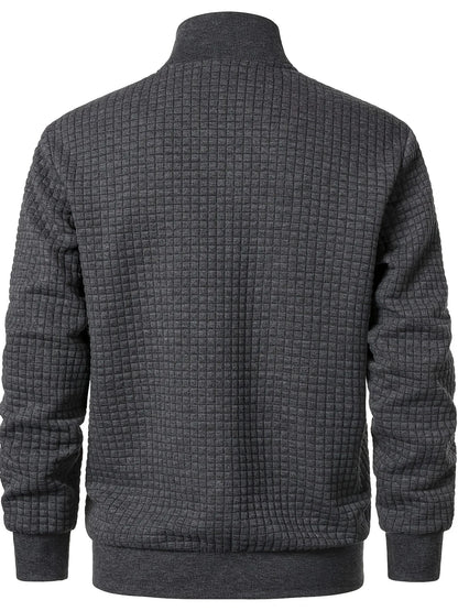 William™ | Men's Quilted Stand Collar Jacket