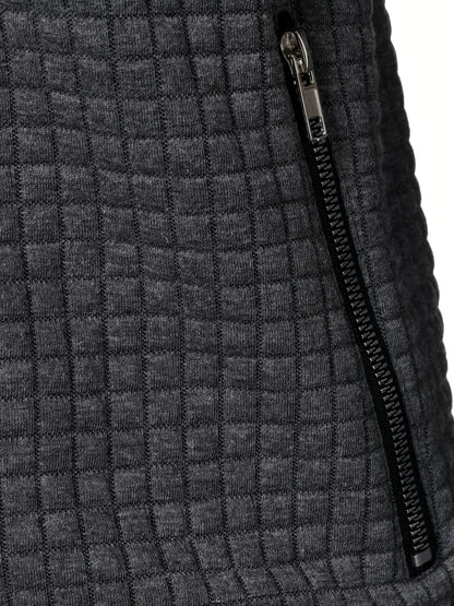 William™ | Men's Quilted Stand Collar Jacket