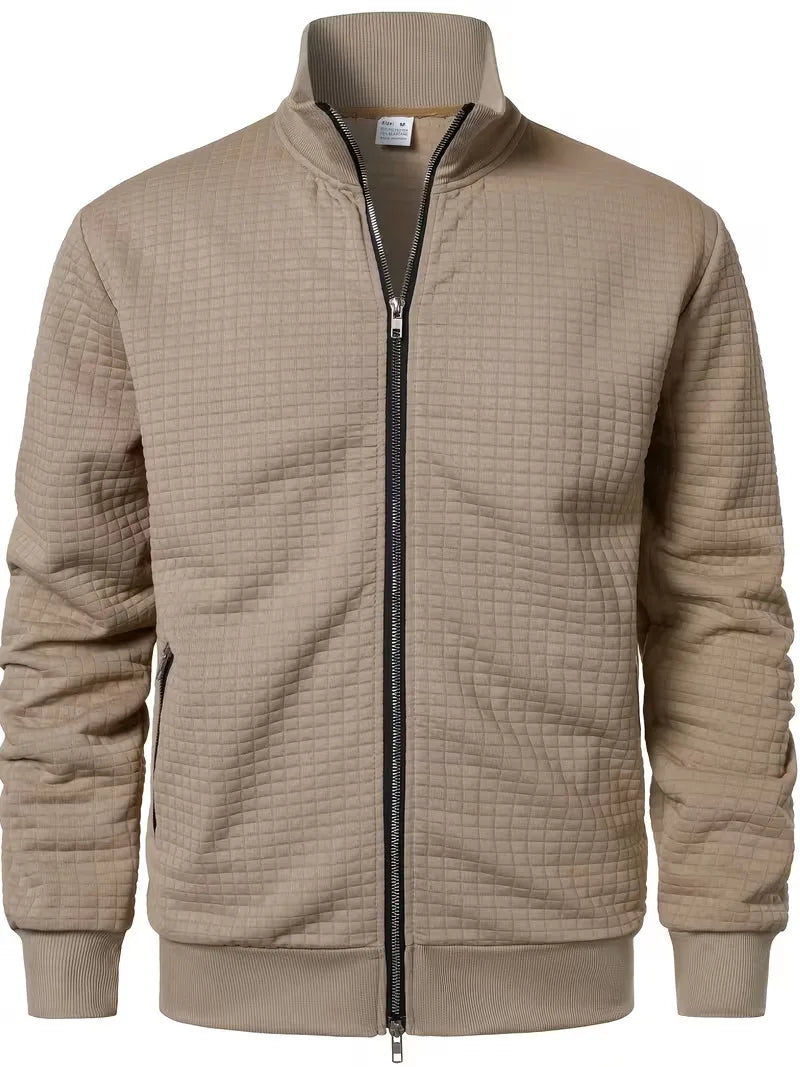 William™ | Men's Quilted Stand Collar Jacket