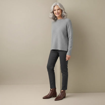 Lily | Luxury Ankle Boots with Low Heel
