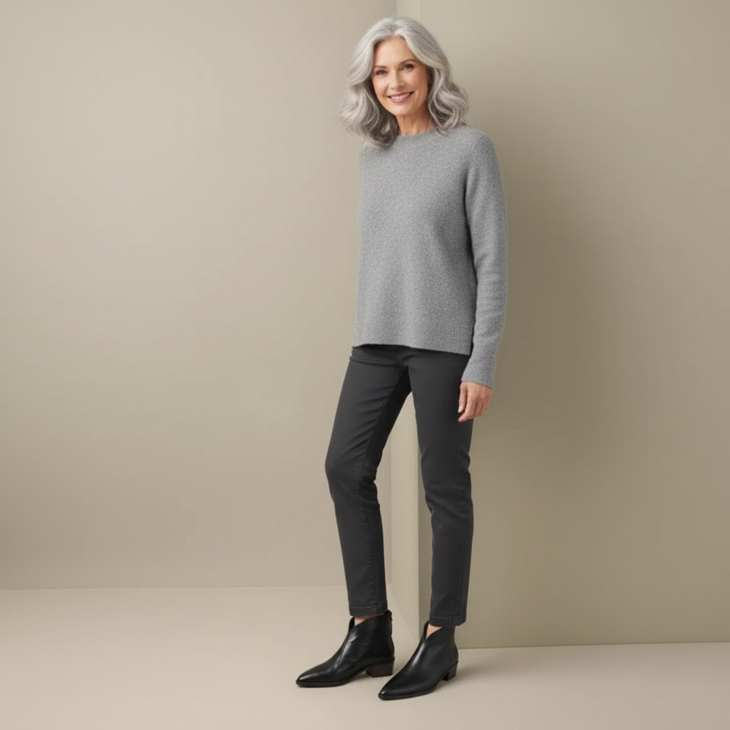 Lily | Luxury Ankle Boots with Low Heel