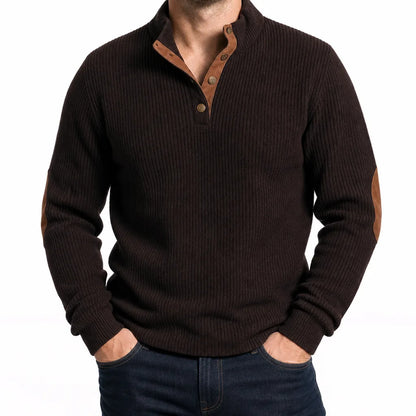 Wyler™ | Men's Buttoned Knit Sweater