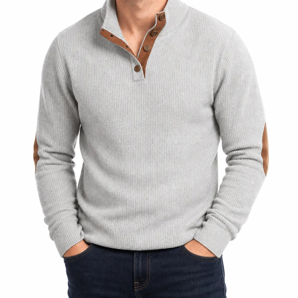 Wyler™ | Men's Buttoned Knit Sweater