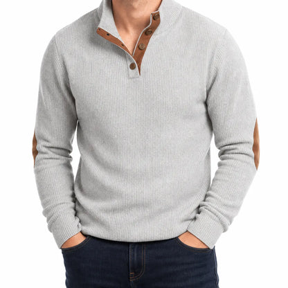 Wyler™ | Men's Buttoned Knit Sweater