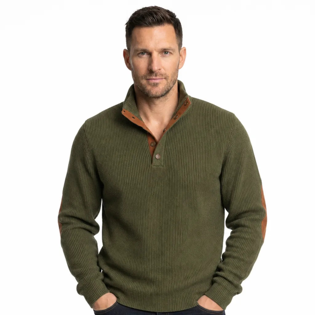Wyler™ | Men's Buttoned Knit Sweater